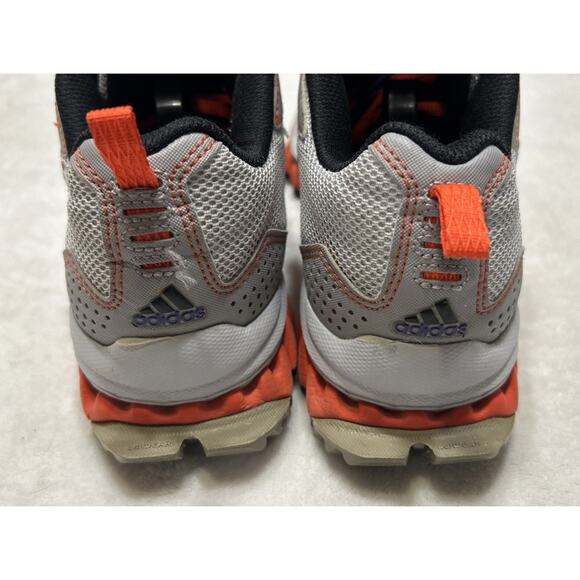 Adidas Shoes Women’s Size 6.5 Vigor TR Gray Orange Trail Running G66615 - Picture 5 of 8